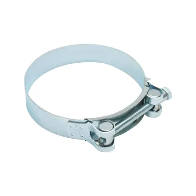 Colier forta, clema metalica zincata cu surub W1 pentru furtunuri 104-112mm Breckner Germany - imagine 4