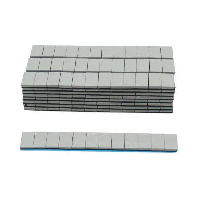 Contragreutati autoadezive gri inchis echilibrare roti Fe 60g (5gx12 buc) 100 benzi/cutie