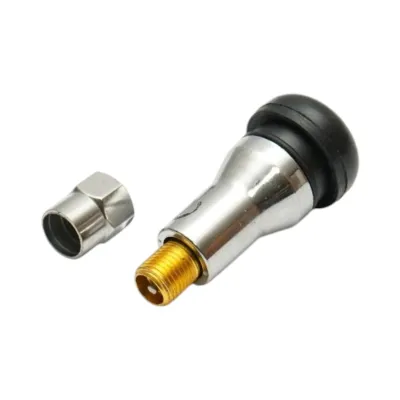 Valva roata auto tubeless 43mm TR413AC cromata - imagine 2