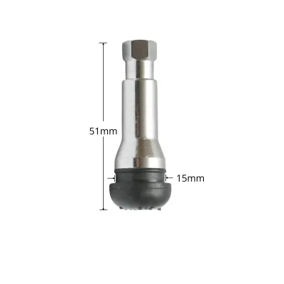 Valva roata auto tubeless 51mm TR414AC cromata