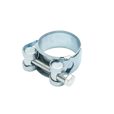 Colier forta, clema metalica zincata cu surub W1 pentru furtunuri 30-33mm Breckner Germany	 - imagine 4