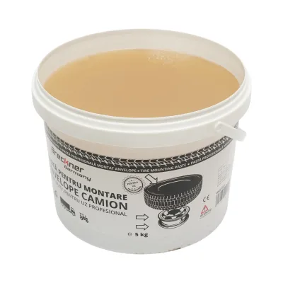 Pasta montaj anvelope camion bej heavy duty 5kg UZ PROFESIONAL Breckner Germany - imagine 3
