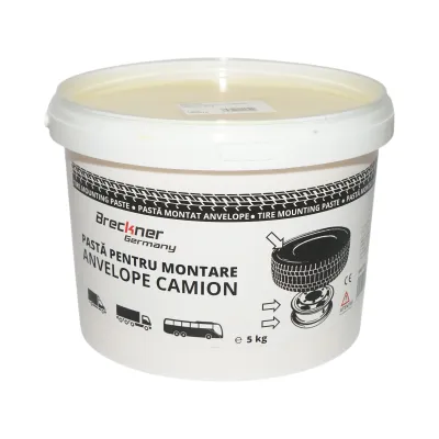 Pasta montaj anvelope camion galbena 5kg Breckner Germany