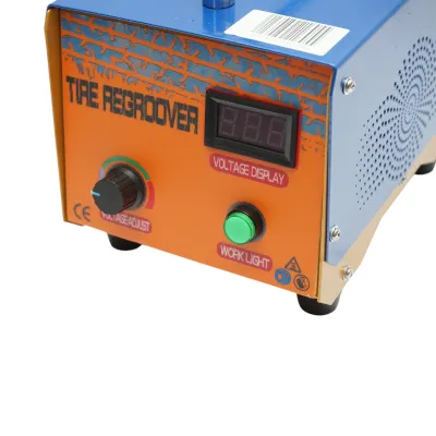 Masina de recanelare anvelope portabila 1000W, 220V cu afisaj digital, reglaj tensiune, 20 lame U si V incluse - imagine 8