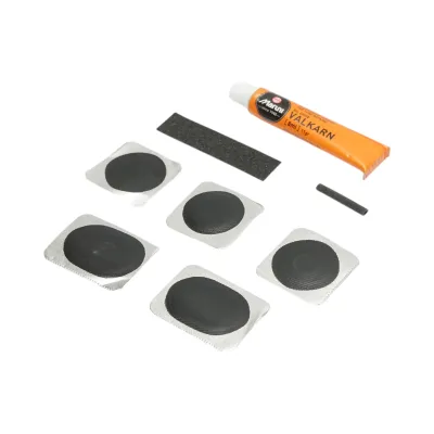 Kit petice reparatie camera bicicleta, motocicleta, roaba, tuk-tuk 8 piese CK-01 Maruni made in Japan - imagine 4