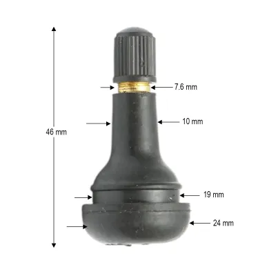 Valva roata tubeless 46mm TR415