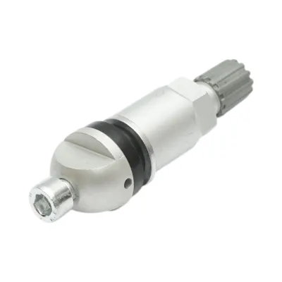 Valva roata tubeless aluminiu compatibila senzor TPMS-5 - imagine 5