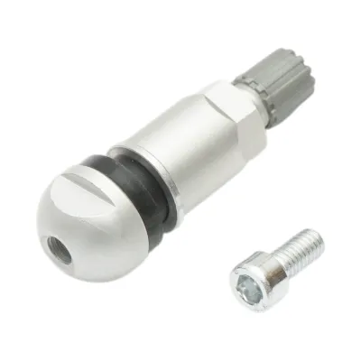 Valva roata tubeless aluminiu compatibila senzor TPMS-6 - imagine 2