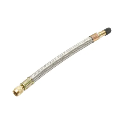 Prelungitor valva roata flexibil 180mm cu invelis metalic - imagine 4