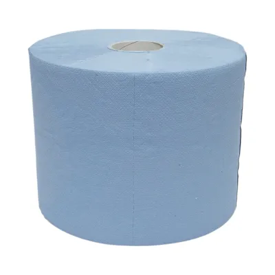Set 2 role lavete industriale 3 straturi hartie albastra 36x22cm Celtex Superblue S 500 portii/rola 59612 - imagine 2