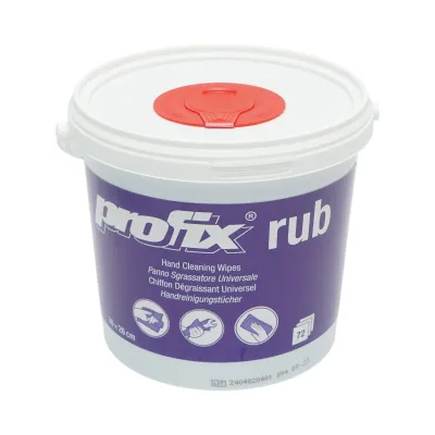 Lavete umede profesionale abrazive 30x26cm curatare maini, unelte, piese 72 buc/set Profix Rub - imagine 2