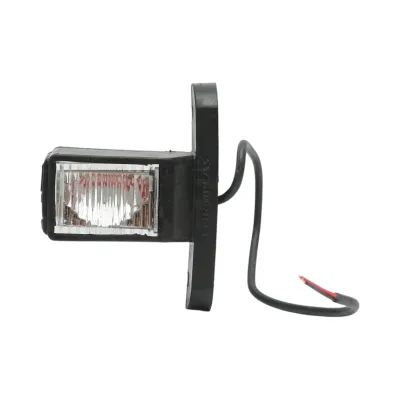 Set lampi gabarit laterale LED cu brat 12V-24V 3 functii rosu-alb-galben 70mm Breckner Germany - imagine 4