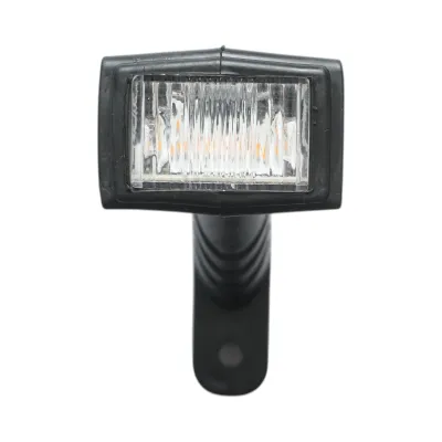 Set lampi gabarit laterale LED cu brat 12V-24V 3 functii rosu-alb-galben 140mm Breckner Germany - imagine 6