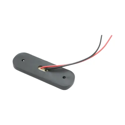 Lampa gabarit laterala ovala LED 12V-24V alb fumuriu 3 LED-uri 87x28x13.5mm Breckner Germany - imagine 5