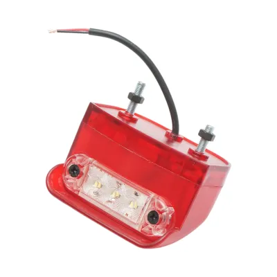 Lampa LED iluminare placuta numar inmatriculare 12V-24V 3 LED-uri 78.5x50mm Breckner Germany - imagine 6
