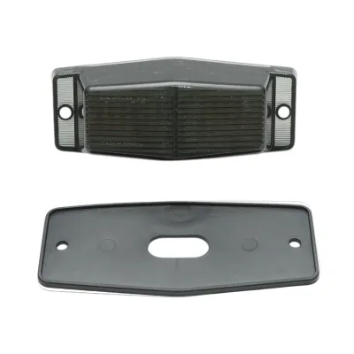 Lampa gabarit grila fata LED 24V galben fumuriu 24 LED-uri 135x60x40mm Breckner Germany - imagine 2