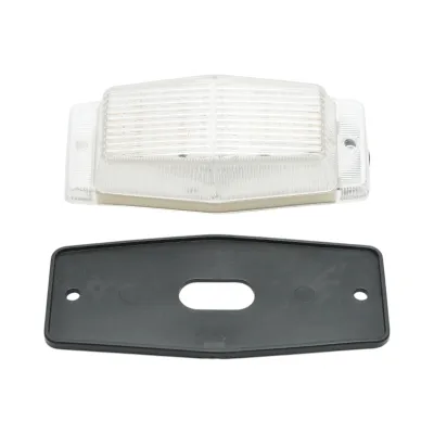 Lampa gabarit grila fata LED 24V alba 24 LED-uri 135x60x40mm Breckner Germany - imagine 2