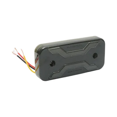 Lampa gabarit laterala LED 12V-24V galben fumuriu 2 functii, model X NEON, 30 LED-uri 110x52x16mm Breckner Germany - imagine 4
