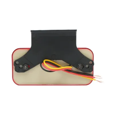 Lampa gabarit laterala LED cu suport 12V-24V rosie 2 functii, model X NEON, 30 LED-uri 110x52x16mm Breckner Germany - imagine 3