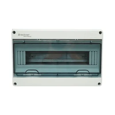 Tablou sigurante aplicat 1 rand, 15 module 300x185x110mm IP65 Breckner Germany