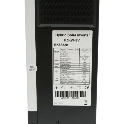 Invertor solar hibrid 6.5kW, 48V, MPPT 120A, monofazic OFF-GRID Breckner Germany - imagine 8