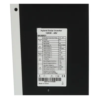 Invertor solar hibrid 12kW, 48V, 2xMPPT 160A, monofazic OFF-GRID Breckner Germany - imagine 7