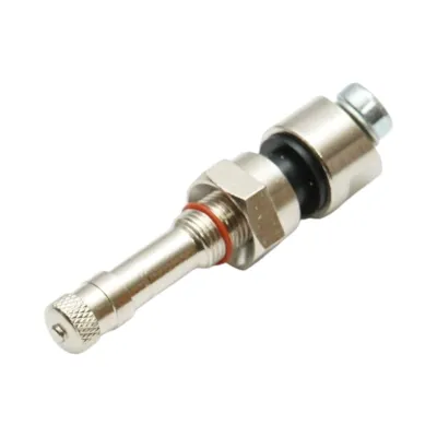 Valva roata camion tubeless metalica 68mm compatibila senzor TPMS - imagine 5