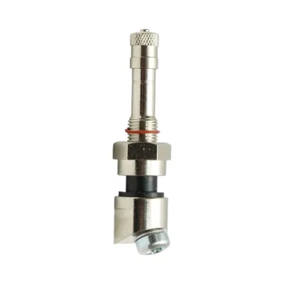 Valva roata camion tubeless metalica 68mm compatibila senzor TPMS - imagine 3