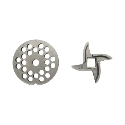 Masina de tocat carne electrica inox 1600W, 220V, capacitate 150 kg/h, adaptor carnati, 1 sita si 1 cutit incluse 380x210x415mm - imagine 14