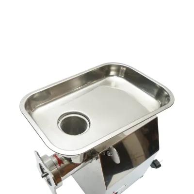 Masina de tocat carne electrica inox 1600W, 220V, capacitate 150 kg/h, adaptor carnati, 1 sita si 1 cutit incluse 380x210x415mm - imagine 10