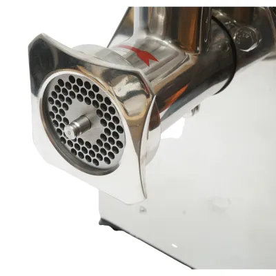 Masina de tocat carne electrica inox 2000W, 220V, capacitate 250 kg/h, adaptor carnati, 1 sita si 1 cutit incluse 410x240x450mm - imagine 8