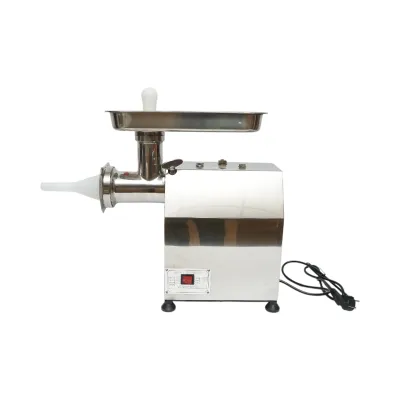 Masina de tocat carne electrica inox 2000W, 220V, capacitate 250 kg/h, adaptor carnati, 1 sita si 1 cutit incluse 410x240x450mm - imagine 3