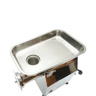 Masina de tocat carne electrica inox 2000W, 220V, capacitate 250 kg/h, adaptor carnati, 1 sita si 1 cutit incluse 410x240x450mm - imagine 10