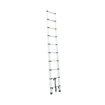 Scara telescopica aluminiu 2.9m, 10 trepte antiderapante, sarcina maxima 150kg Breckner Germany - imagine 4