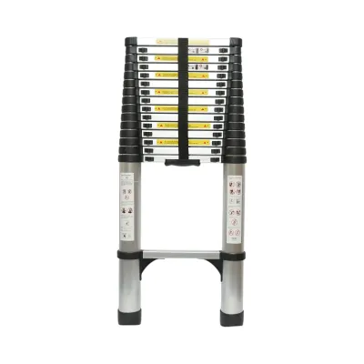 Scara telescopica aluminiu 6.2m, 16 trepte antiderapante, sarcina maxima 150kg Breckner Germany - imagine 2