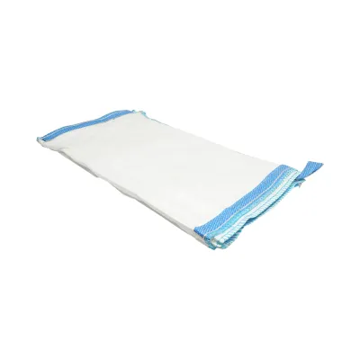 Sac big bag 95x95x180cm alb, capacitate 1500kg, tip U-Panel nelaminat, fund plan, top fusta 85cm - imagine 3