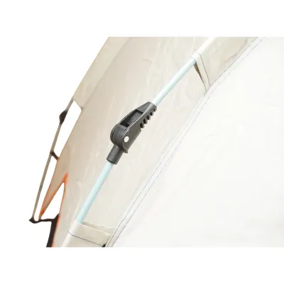 Cort camping 2 persoane crem pliabil automat pop-up 2 intrari, impermeabil cu protectie UV si plasa anti-insecte 200x200x145cm - imagine 13