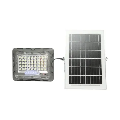 Lampa LED 6500K cu panou solar 10W, baterie LifePO4 3.2V/5000mAh si telecomanda IP65 Breckner Germany - imagine 2