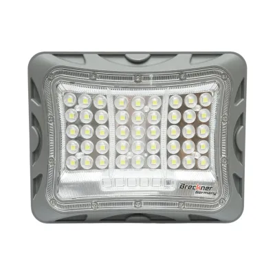 Lampa LED 6500K cu panou solar 10W, baterie LifePO4 3.2V/5000mAh si telecomanda IP65 Breckner Germany - imagine 5