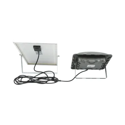 Lampa LED 6500K cu panou solar 10W, baterie LifePO4 3.2V/5000mAh si telecomanda IP65 Breckner Germany - imagine 3