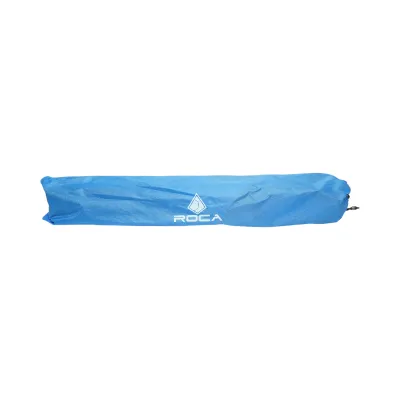 Scaun camping pliabil albastru cu suport pahar, husa transport, structura metalica 50x80x80cm - imagine 12