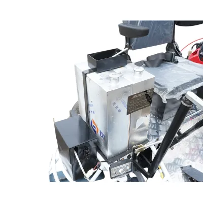 Masina de finisat beton cu dublu rotor, motor Honda GX690 22.4CP, diametru lucru 1920mm, 8 palete, discuri flotor 800mm incluse Breckner Germany - imagine 8