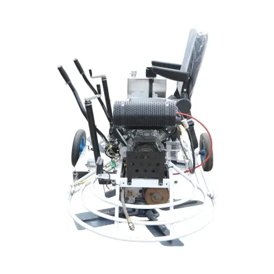 Masina de finisat beton cu dublu rotor, motor Honda GX690 22.4CP, diametru lucru 1920mm, 8 palete, discuri flotor 800mm incluse Breckner Germany - imagine 4