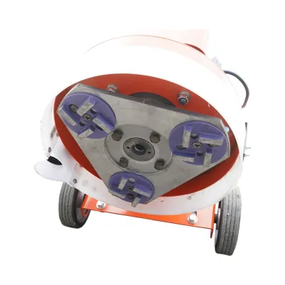 Masina de slefuit si lustruit pardoseli beton 350mm, 4kW, 220V, aspirare 0.75kW, viteza rotatie 720 r/min, 3 capete diamantate Breckner Germany - imagine 7