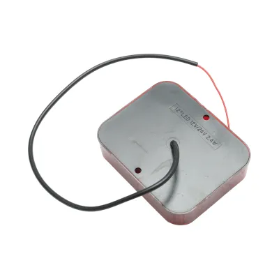 Lampa ceata spate LED 12V/24V rosie 12 LED-uri 100x80x25mm Breckner Germany - imagine 4