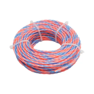 Fir patrat rasucit motocoasa 3mm x 15m multicolor Breckner Germany - imagine 4