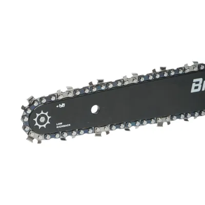 Drujba electrica profesionala cu 2 acumulatori 20V, 4Ah Li-ion, motor brushless, display digital LED, lama 12 inch (300mm) Breckner Germany - imagine 13