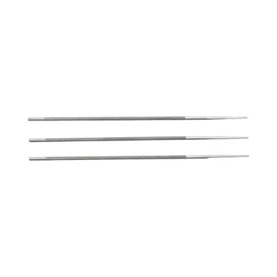 Set 3 pile rotunde ascutit lant drujba 4.5x200mm 11/64 inch - imagine 3
