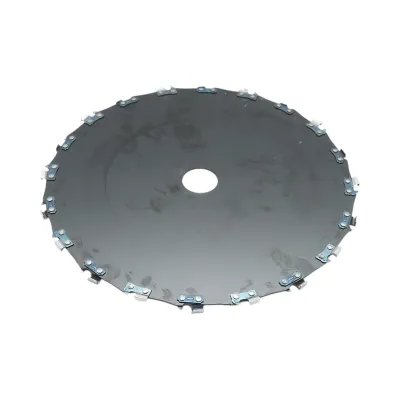Disc motocoasa cu lant de drujba 230x25.4mm, 20 dinti pentru arbusti, crengi, vegetatie densa Breckner Germany - imagine 5