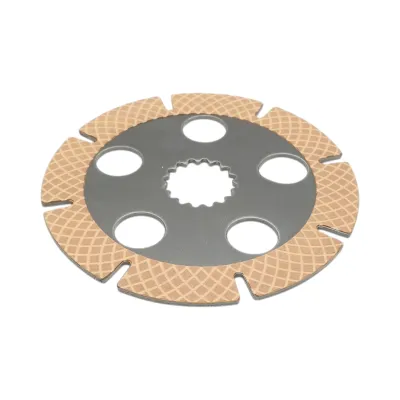 Disc frictiune frana New Holland, John Deere 202mm Z=16 cod OEM 85807016 - imagine 2